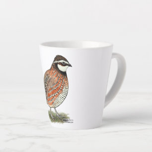 Bobwhite Quail Rooster Milchtasse