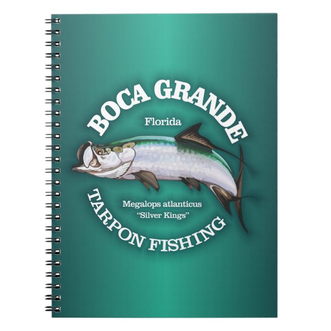 Boca Grande Tarpon Fischen Notizblock (Vorderseite)