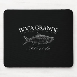 Boca Grande Tarpon Hauptstadt der Welt Gasparilla Mousepad