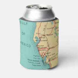 Boca Grande. Useppa Map Can Cooler Dosenkühler