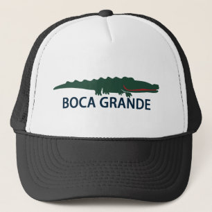 Boca groß - Alligator Truckerkappe