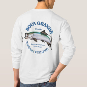 Boca großes Tarpon-Fischen T-Shirt