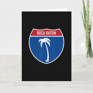 Boca Raton Florida Fl Interstate Highway Urlaub Karte