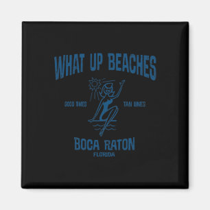 Boca Raton Florida Fl Vintage Strände T-Shirt Magnet