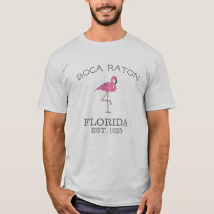 Boca Raton Florida, Flamingo T-Shirt