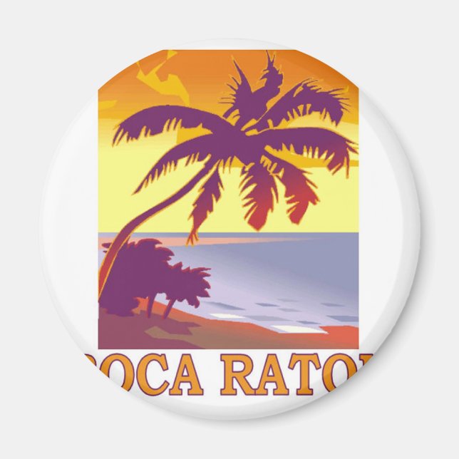 Boca Raton, Florida Magnet (Vorne)