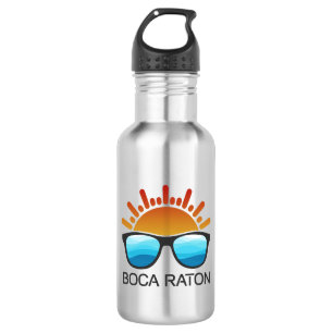 Boca Raton Florida Sonnenbrillen Edelstahlflasche