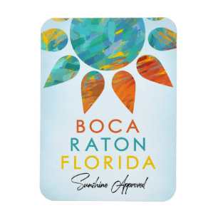 Boca Raton Florida Sunshine Magnet
