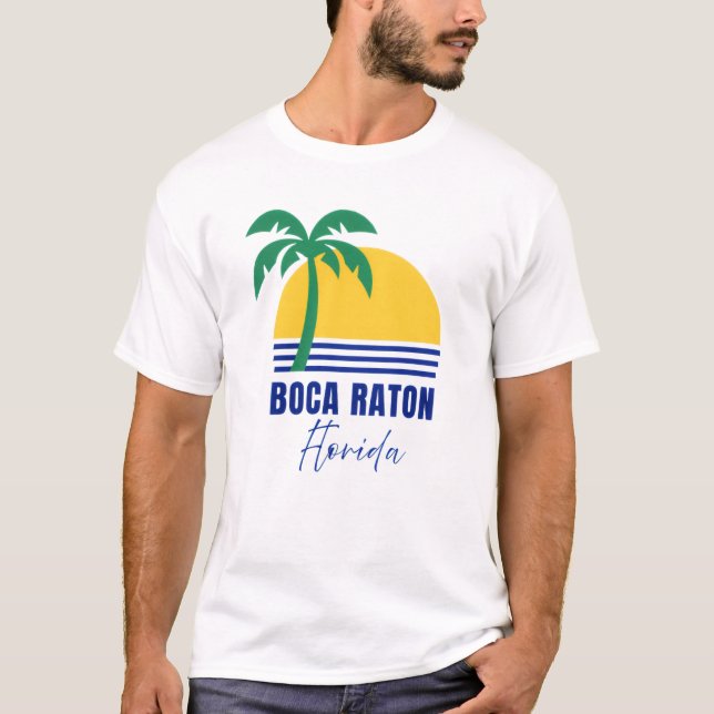 Boca Raton Florida T-Shirt (Vorderseite)