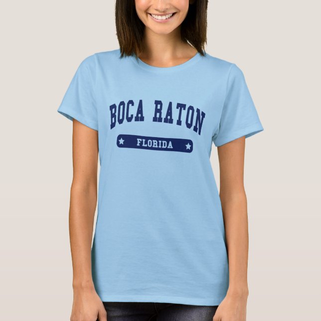 Boca Raton Florida Uni Style t Shirt (Vorderseite)