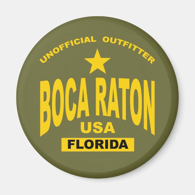Boca Raton Magnet (Vorne)