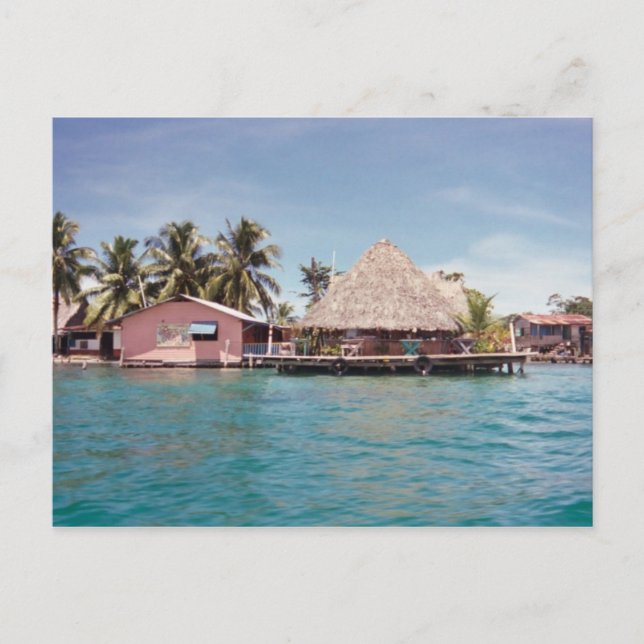 Bocas del Toro Postkarte (Vorderseite)