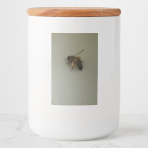 Bocaux Étiquette de conteneur de nourriture pour abeilles
