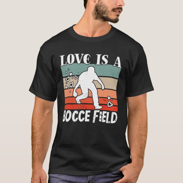 Bocce Ball Bocce Player  23 T-Shirt (Vorderseite)