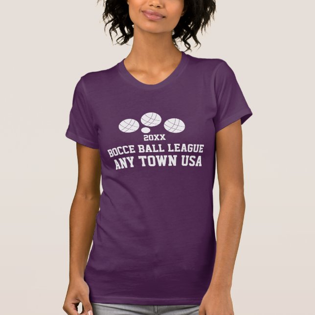 BOCCE BALL kundengerechter T - Shirt (Vorderseite)