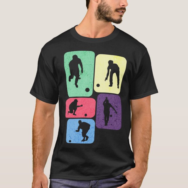 Bocce Ball Player  6 T-Shirt (Vorderseite)