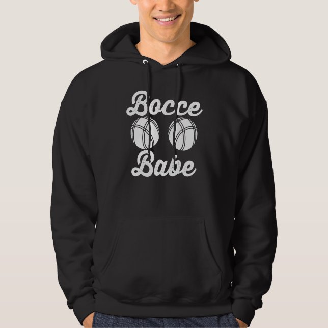 Bocce Ball Player Bocce Babe Hoodie (Vorderseite)