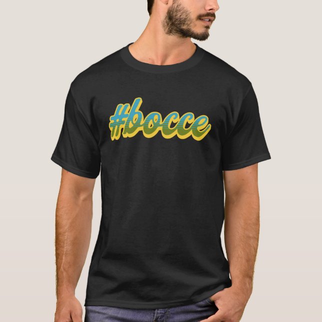 bocce   Bocce Ball T-Shirt (Vorderseite)