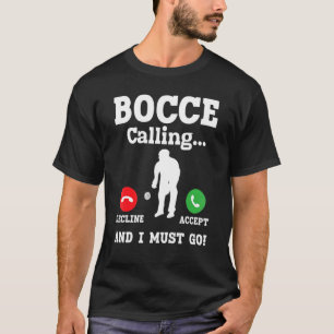 Bocce Bowling Game Boules Bocci Ball Playa T-Shirt