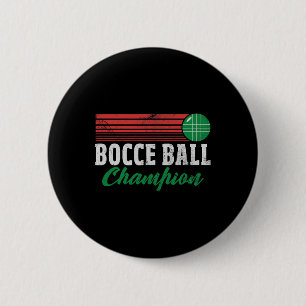 Bocce-Byll-Champion italienischer Bocci-Spieler Ch Button