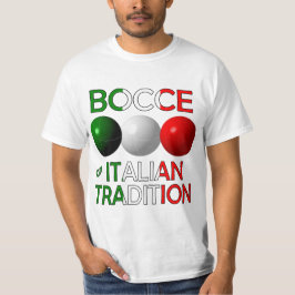 Bocce ein italienischer T - Shirt