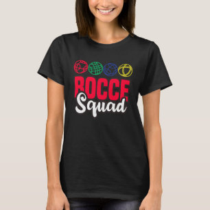 Bocce-Mannschaft Boule Boccia Petanque für Männer  T-Shirt