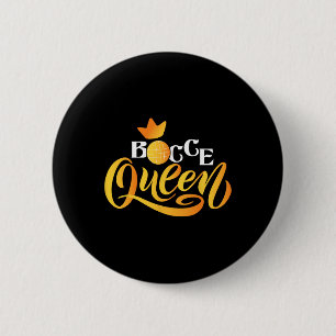 Bocce Queen - Rasenbowling-Spiel Boule Byll Spiel Button