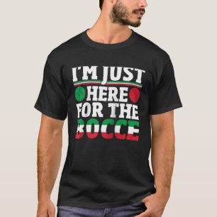 Bocce Sport Bocce Coach Italienischer Bowling Spor T-Shirt