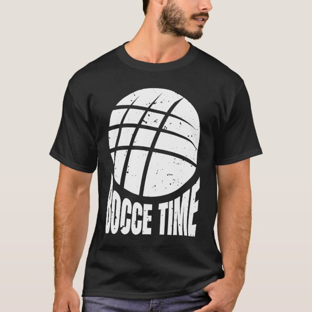 Bocce Time Bocce Ball Player 1 T-Shirt (Vorderseite)