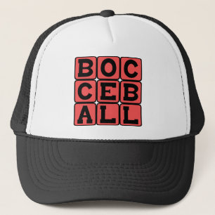 Boccia, Rasenspiel Truckerkappe