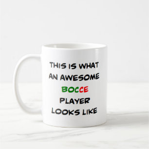 Bocciaspieler, phantastisch kaffeetasse