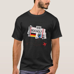 Bocholt Girl - Bocholt Boarding Pass - Bocholt Pre T-Shirt