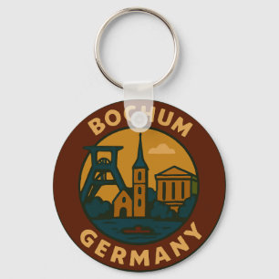 Bochum Deutschland Stadt Kunst Schlüsselanhänger