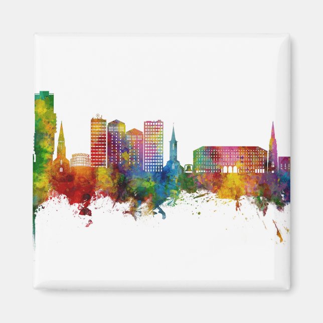 Bochum Germany Skyline Magnet (Vorne)
