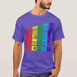 Bochum Pride Bochum LGBT-Geschenk LGBTQ Unterstütz T-Shirt