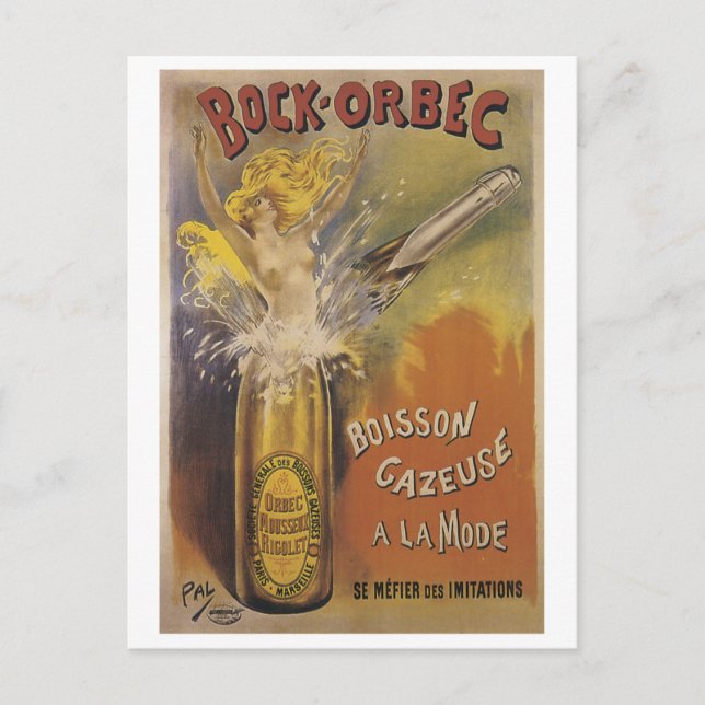 Bock Orbec Postkarte (Vorderseite)