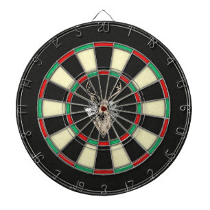 Bockschädel Jagdsport Dartscheibe