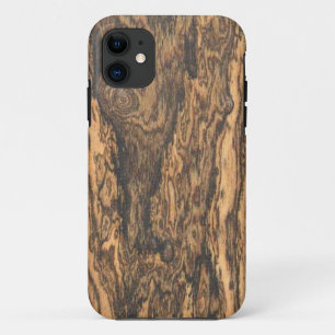 Bocote (Holz) Finish iPhone 5 Fall iPhone 11 Hülle