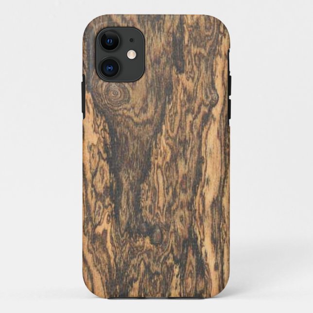 Bocote (Holz) Finish iPhone 5 Fall Case-Mate iPhone Hülle (Rückseite)