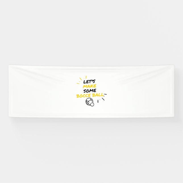Boczball-Sportler Banner (Horizontal)