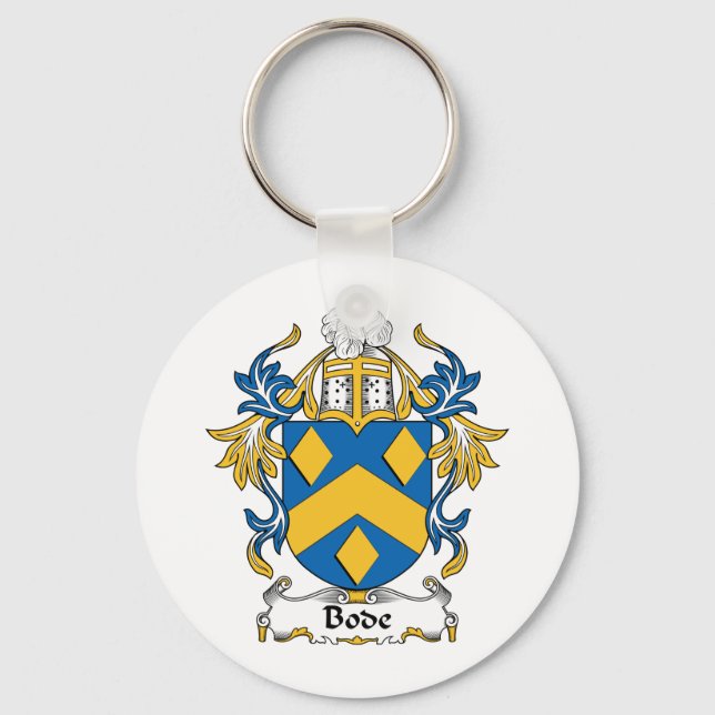 Bode-Familienwappen Schlüsselanhänger (Vorderseite)