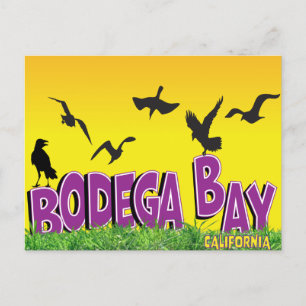 Bodega Bay Feiertagspostkarte