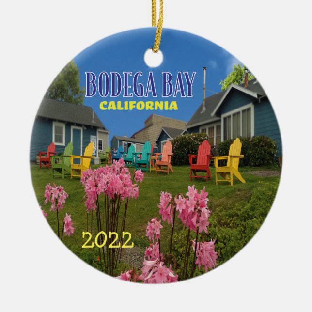 Bodega Bay Holiday Ornament (Vorne)