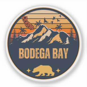Bodega Bay, Kalifornien Aufkleber
