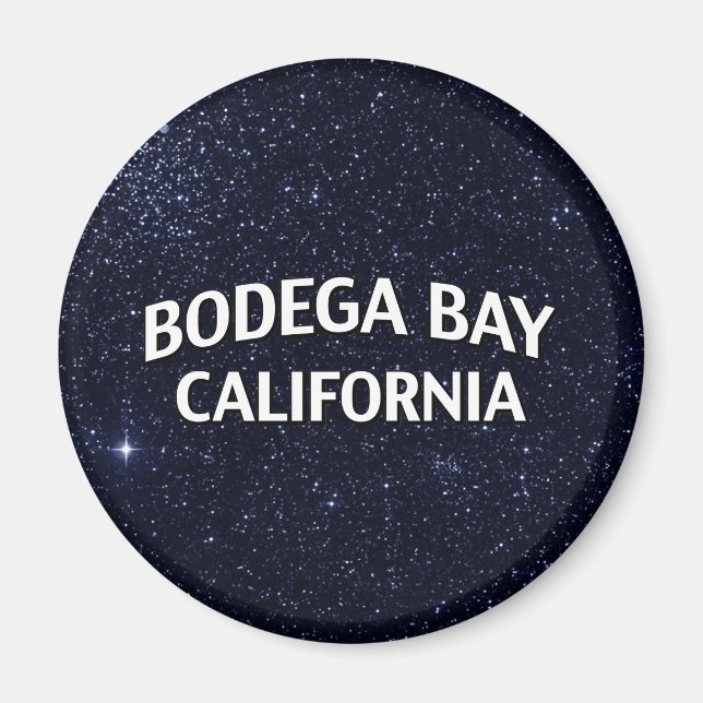 Bodega Bay Kalifornien Magnet (Vorne)