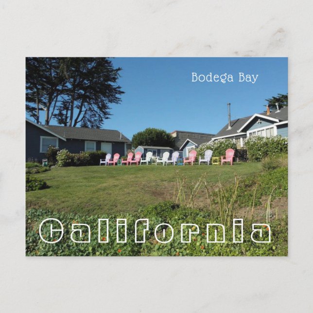 Bodega Bay Postkarte (Vorderseite)