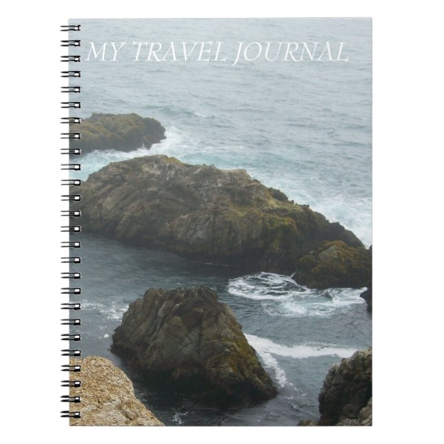 BODEGA BAY REISE JOURNAL NOTIZBLOCK (Vorderseite)