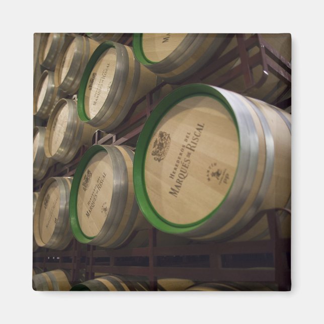 Bodega Marques de Riscal Weinkeller Magnet (Vorne)