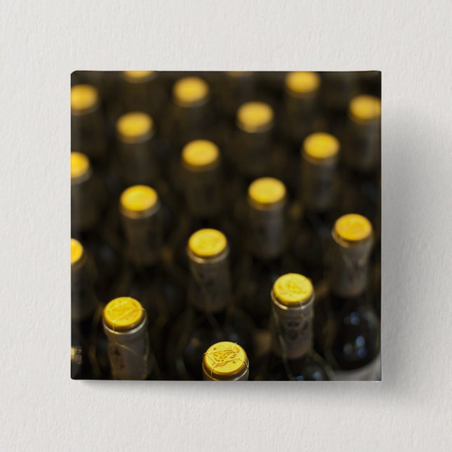 Bodega Marques de Riscal Weinkellerei, Weinflasche Button (Vorderseite)