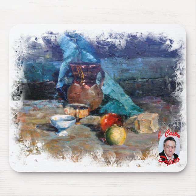 Bodegón a espátula/Natureza morta/Still life Mousepad (Vorne)